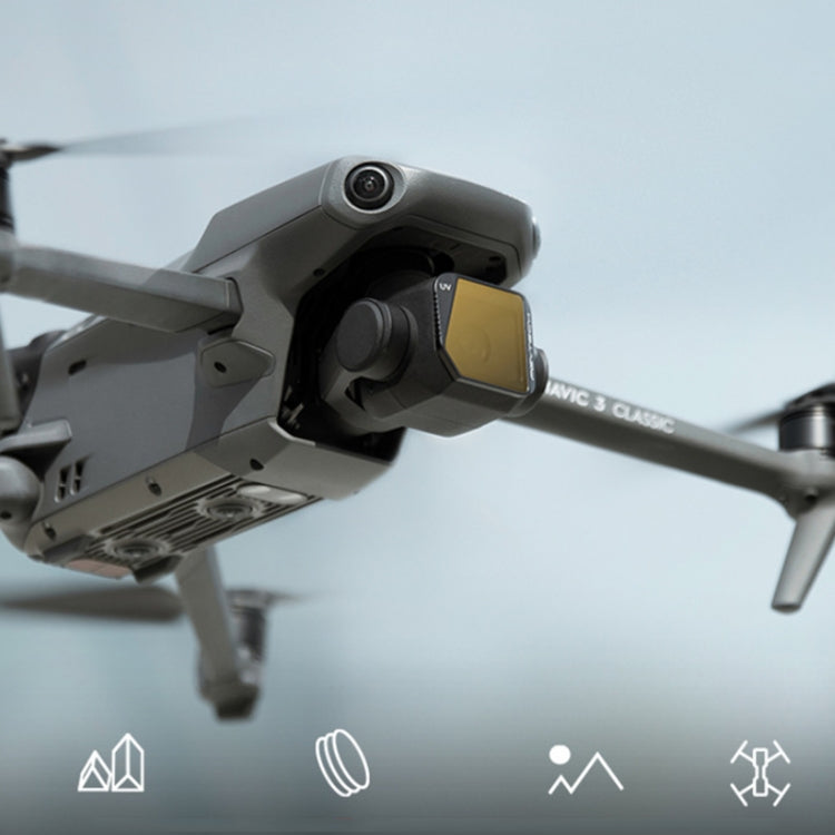 Filtro PGYTECH recubierto multicapa, Especificación: VND para DJI Mavic 3 Classic (2-5 Gear) — imagen 5