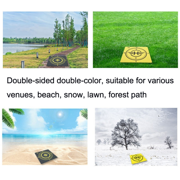Padena de aterrizaje de doble cara al Air libre para DJI Mavic 3 / Mavic Mini / Mini 2 y más (amarillo + negro) para DJI DJI…