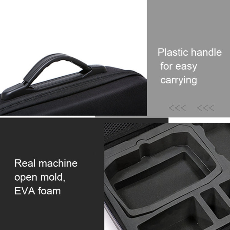 Mochila de mochila Organizador de para la bolsa de mensajería para DJI Mini 3 Pro (Nylon Black) — imagen 7