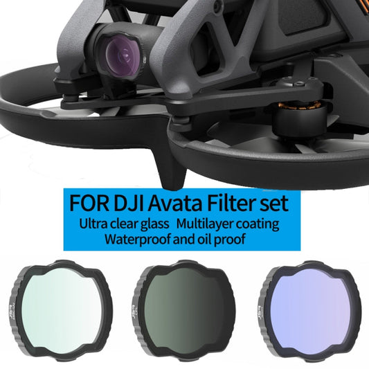 Filtro ajustable JSR, estilo: 6 en 1 UV CPL ND8/16/32/64 para DJI Avata — imagen 2
