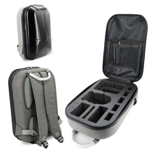 Mochila de fibra de carbono para PC de carcasa dura para DJI Mini 3 Pro (gris oscuro) — imagen 2