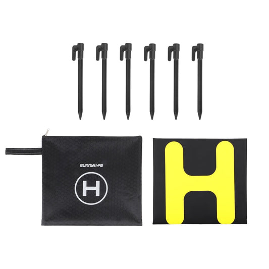 Sunnylife TJP11 80cm Hexagonal de doble cara plegable con puntas de tierra Dron delantal Universal — imagen 2