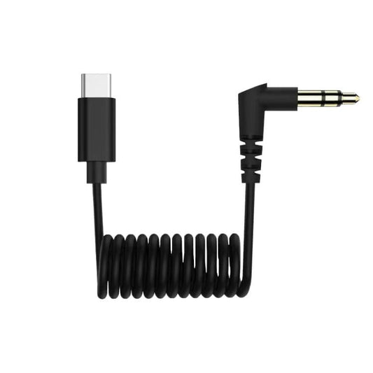 Cable adaptador de audio USB-C / Type-C a TRS macho de 3,5 mm para DJI Osmo Pocket 3 / Osmo Action 4 (negro) para DJI DJI Os…