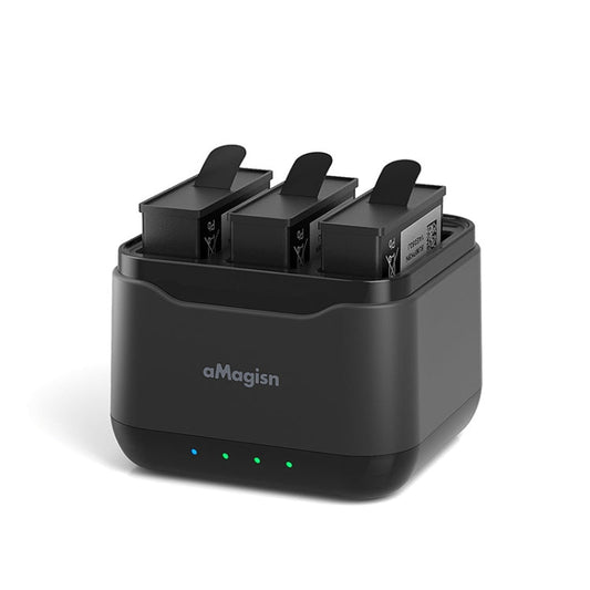 Batería 3 AMagisn Asiento del cargador de para DJI Osmo Action 4 — imagen 2