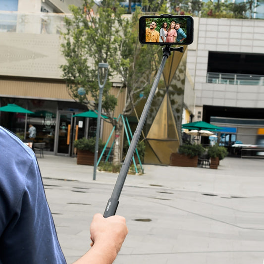 AMagisn Accesorios para cámaras deportivas con palo selfie recto invisible de 120 cm, especificación: varilla + 1/4 de vuelt…