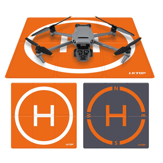 LKTOP 50cm Dron Universal Landing Pad Alfombrilla de Lanzamiento de Aviones RC Plegable Impermeable de Doble Cara para DJI M…