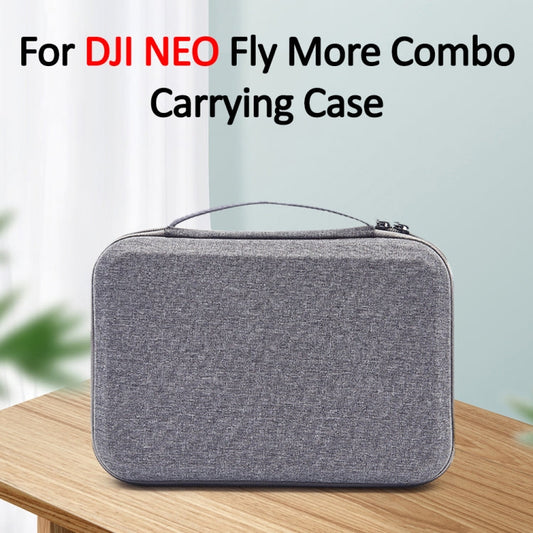 Estuche de transporte y caja protectora para DJI Neo (gris + interior rojo) — imagen 2
