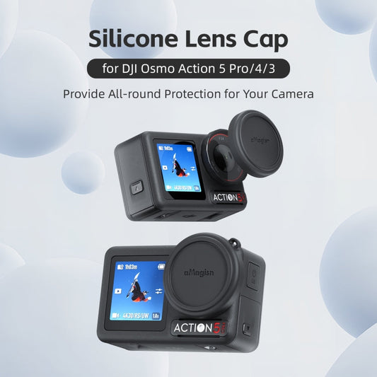 Funda protectora de silicona para lentes aMagisn para DJI Osmo Action 5 — imagen 2