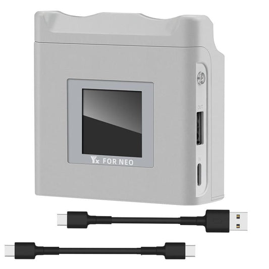 Batería Cargador de con pantalla a color YX, carga 2 baterías para DJI Neo (gris) — imagen 2