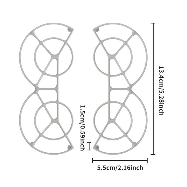 Anillo de parachoques CQT Protector de palas amortiguador integrado para hélice para DJI Neo — imagen 8