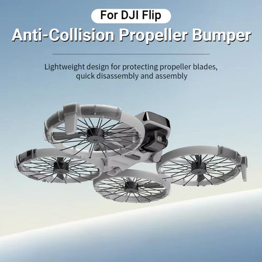 Protectores de impacto de paleta para DJI Flip (negro translúcido) — imagen 2