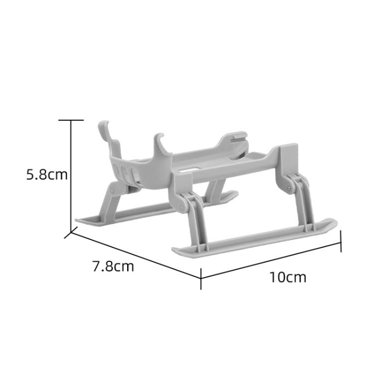 Soporte de refuerzo BRDRC NEO021 para tren de aterrizaje de drones Soporte de trineo plegable para DJI Neo (gris) — imagen 9