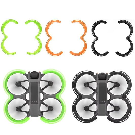 Anillo de parachoques de una BRDRC Protector de paleta integrado pieza para DJI Avata 2 (verde) — imagen 2
