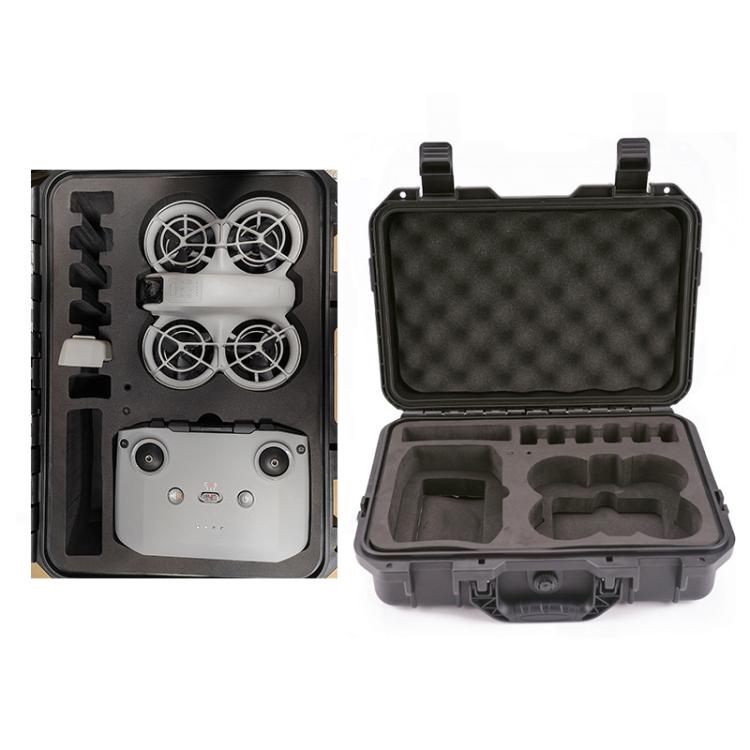Caja de almacenamiento impermeable y a prueba de explosiones para drones para DJI Neo (negra) — imagen 5