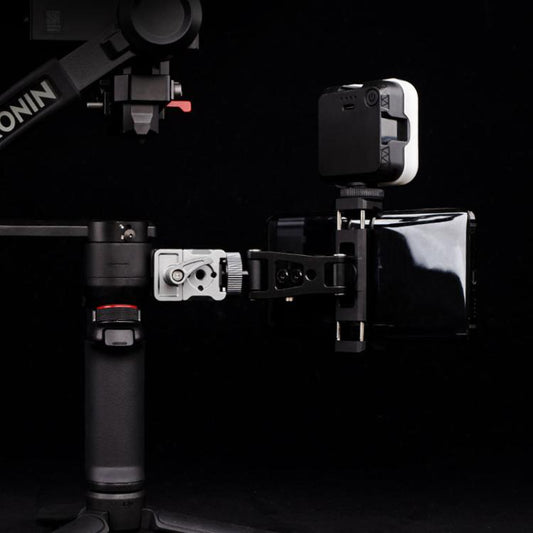 Adaptador de zapata fría con abrazadera NATO de liberación rápida XILETU para estabilizador de la serie Ronin para DJI RSC 2…