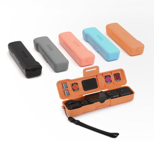 Estuche protector a prueba de golpes, con capacidad para guardar accesorios de filtro para DJI Osmo Pocket 3 (naranja) — ima…