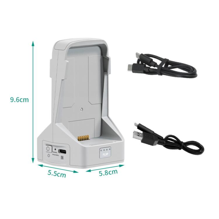 Batería Cargador de vertical bidireccional para DJI Flip — imagen 9