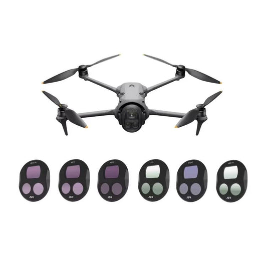 Lente Protector de con filtro JSR, estilo: UV+CPL+ND8+ND16+ND32+ND64 para DJI Mavic 4 Pro — imagen 2