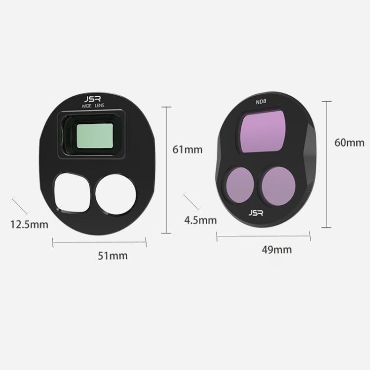 Lentes Accesorios para aéreas gran angular JSR, estilo: WIDE+GND32+STAR+NIGHT para DJI Mavic 4 Pro — imagen 8