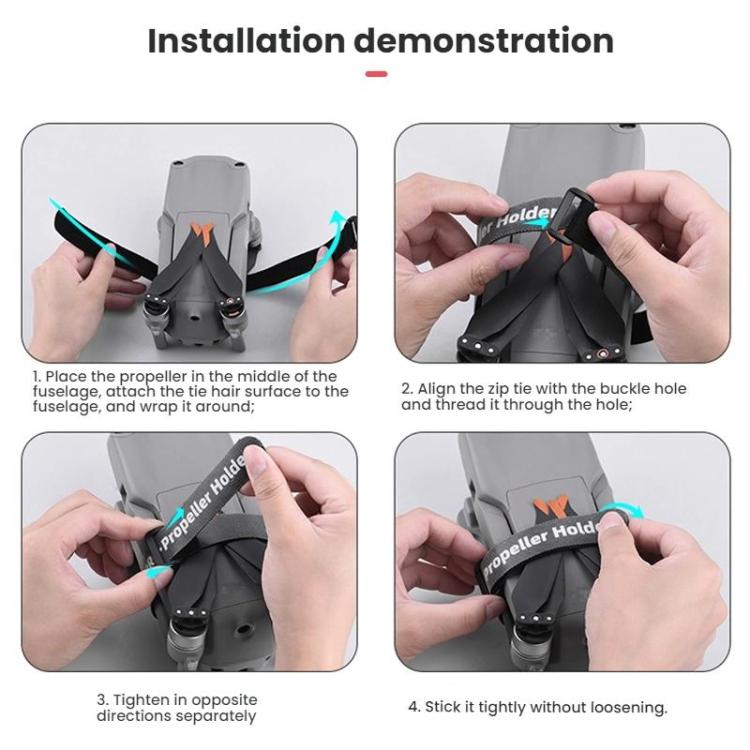 Remo de banda BRDRC para DJI Mavic Air / Mavic Mini / Mini 4 Pro y más (negro) para DJI DJI Mavic Air, DJI Mavic Mini, DJI M…
