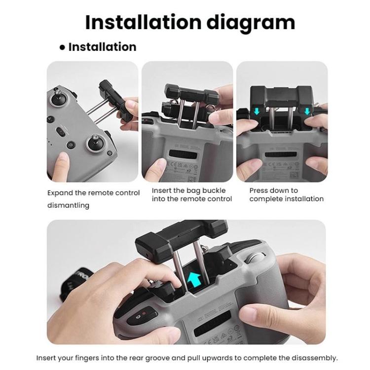 Cordón de control remoto de pantalla BRDRC para DJI Mavic 3 / Mini 4 Pro / Air 2S y más (para RC-N1/N2) para DJI DJI Mavic 3…