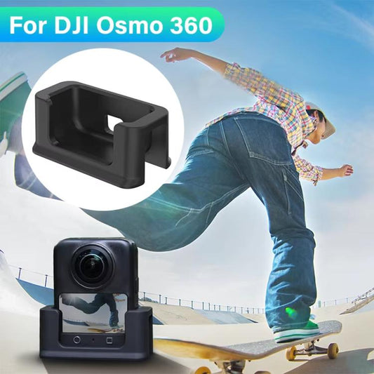 Base de silicona CYNOVA para cámara de acción, soporte de escritorio y para auto para DJI Osmo 360 (negro) — imagen 2