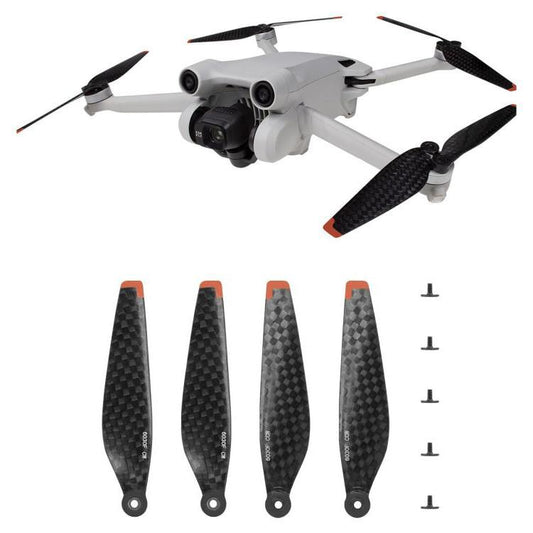 Hélices reductoras de ruido de fibra de carbono 6030F para DJI Mini 4 Pro / Mini 3 Pro para DJI DJI Mini 4 Pro, DJI Mini 3 P…