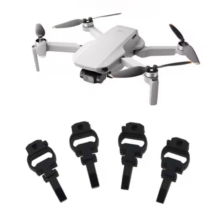 4 amortiguadores de cardán mini (negros) para DJI Mini 2 — imagen 4