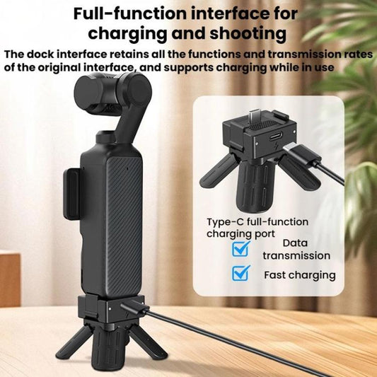 Trípode de liberación rápida CYNOVA OP3-XDT-CY para DJI Osmo Pocket 3 (negro) — imagen 2