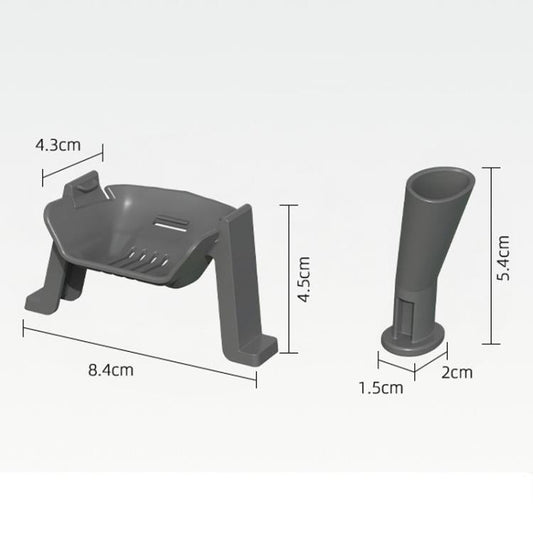 Trípode de aterrizaje y elevación BRDRC para DJI Mavic 4 Pro (gris) — imagen 2