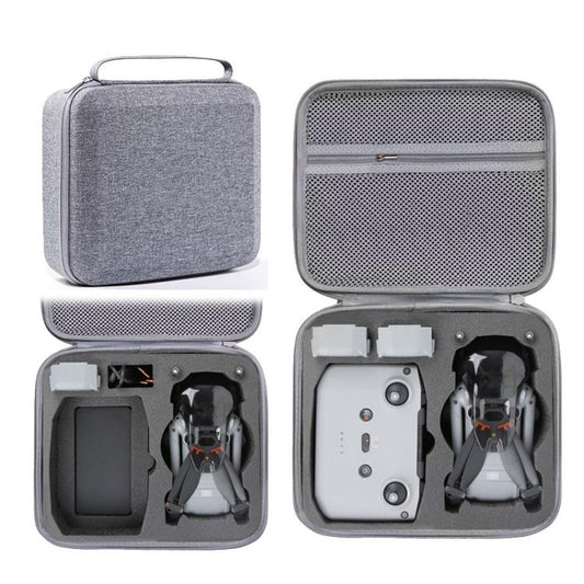 Bolsa de nailon portátil, con correa para el hombro, color gris para DJI Mini 5 Pro — imagen 2