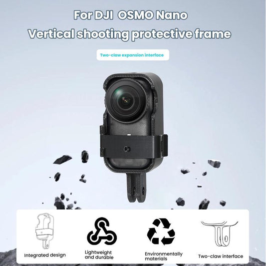 Soporte de extensión para marco protector de disparo vertical Osmo Nano (negro) para DJI Osmo — imagen 2