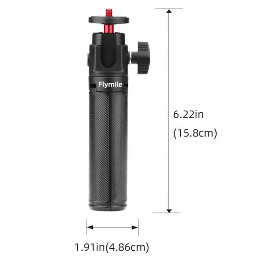 Trípode Flymile con palo selfie extendido para DJI Osmo Pocket 3 (negro) — imagen 2