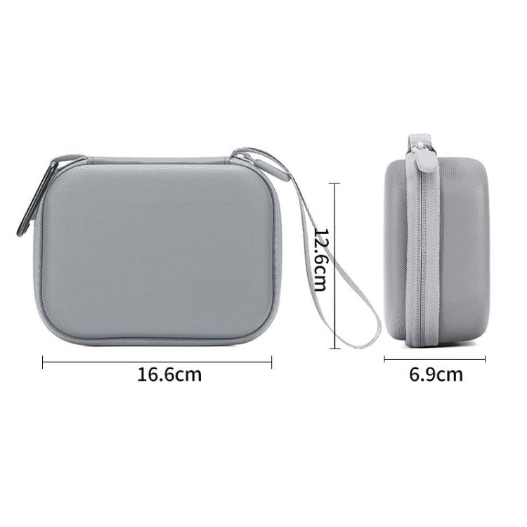 Bolsa de almacenamiento portátil para cámara, impermeable y a prueba de caídas para DJI Osmo Action 6 (negra) — imagen 9