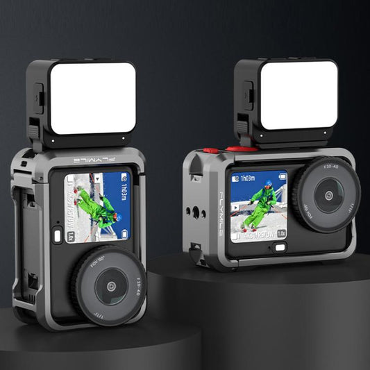 Luz magnética para selfies Flymile para DJI Osmo Action 6 (negra) — imagen 2