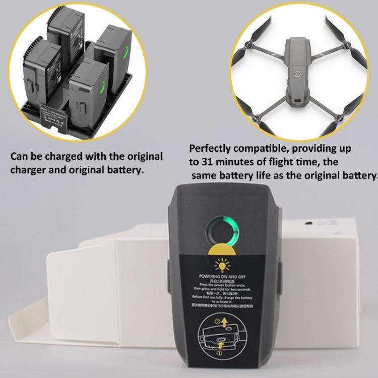 Batería de repuesto de 3850 mAh para DJI Mavic 2 Pro (gris) — imagen 4