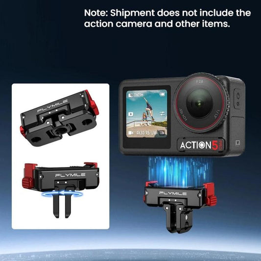 Base adaptadora magnética de liberación rápida Flymile (aleación de aluminio) para DJI Osmo 360 — imagen 2