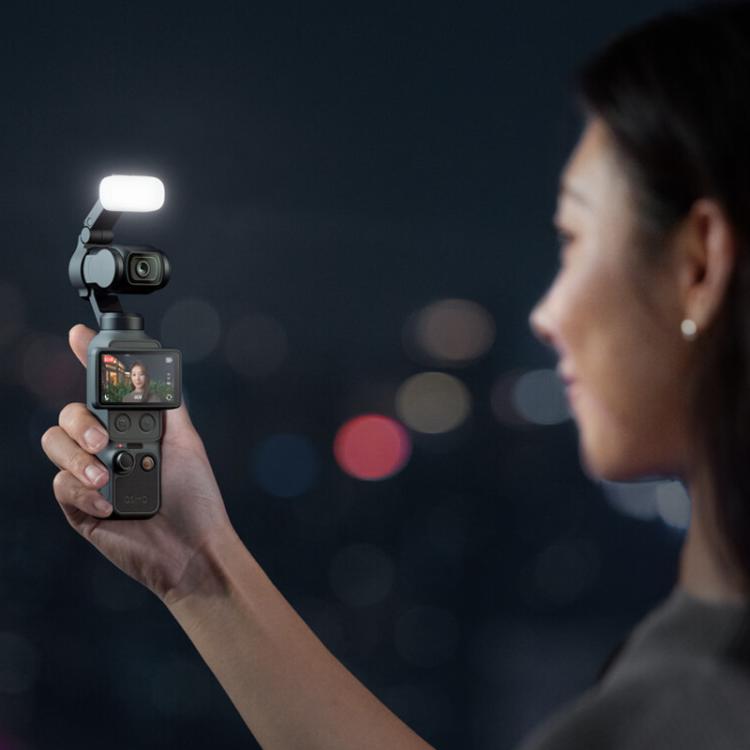 Luz de relleno Original para, con 3 temperaturas de color y brillo ajustables para vídeo para DJI Osmo Pocket 4 — imagen 5