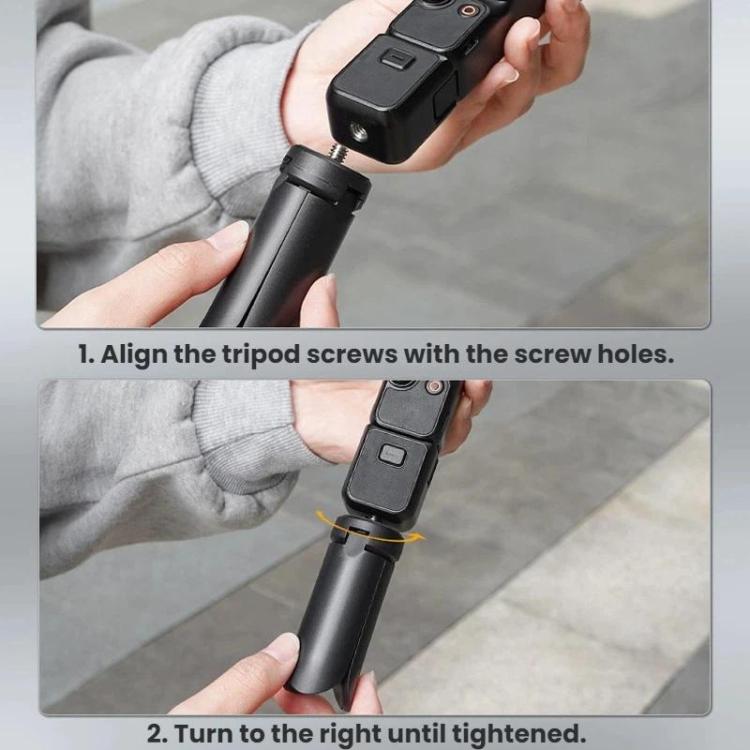 Trípode fijo de escritorio BRDRC para DJI Osmo Pocket 3 (Negro) — imagen 9