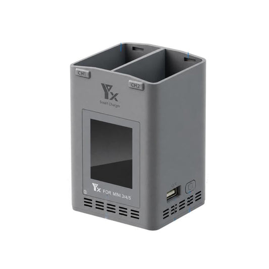Baterías de vuelo Cargador doble YX de 100 W con pantalla LCD a color para el concentrador de carga de inteligentes /4/3 Pro…