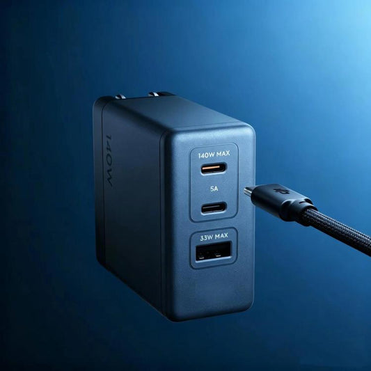 Cables Cargador GaN Original de 140 W, enchufe chino con 2 USB-C — imagen 2