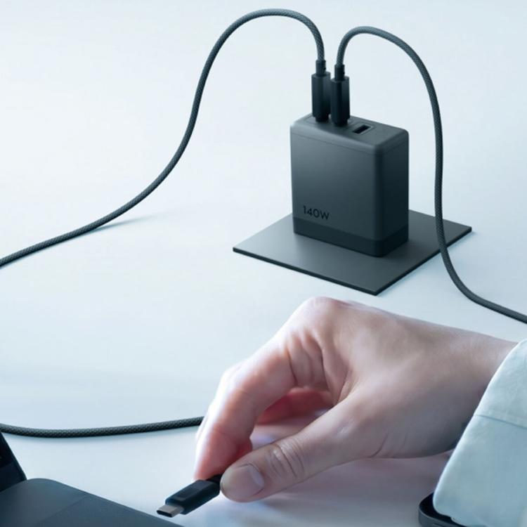 Kit adaptador de enchufe de viaje para cargador Power de 140 W GaN, con enchufes de pared intercambiables para la UE, Reino……