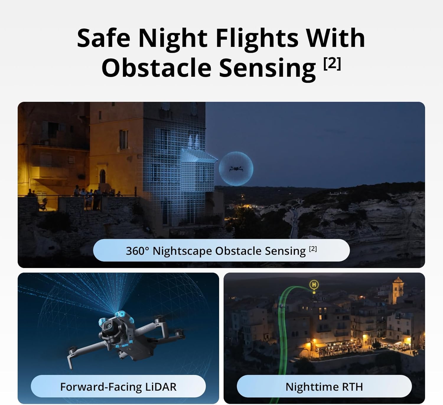 Fly More Combo Plus – Dron 1″ CMOS · 4K/60 fps HDR · Detección de Obstáculos 360° · ActiveTrack 360° para DJI Mini 5 Pro — i…