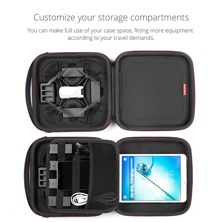 Bolsa de almacenamiento PGYTECH portátil de nailon EVA PU (negro) — imagen 7