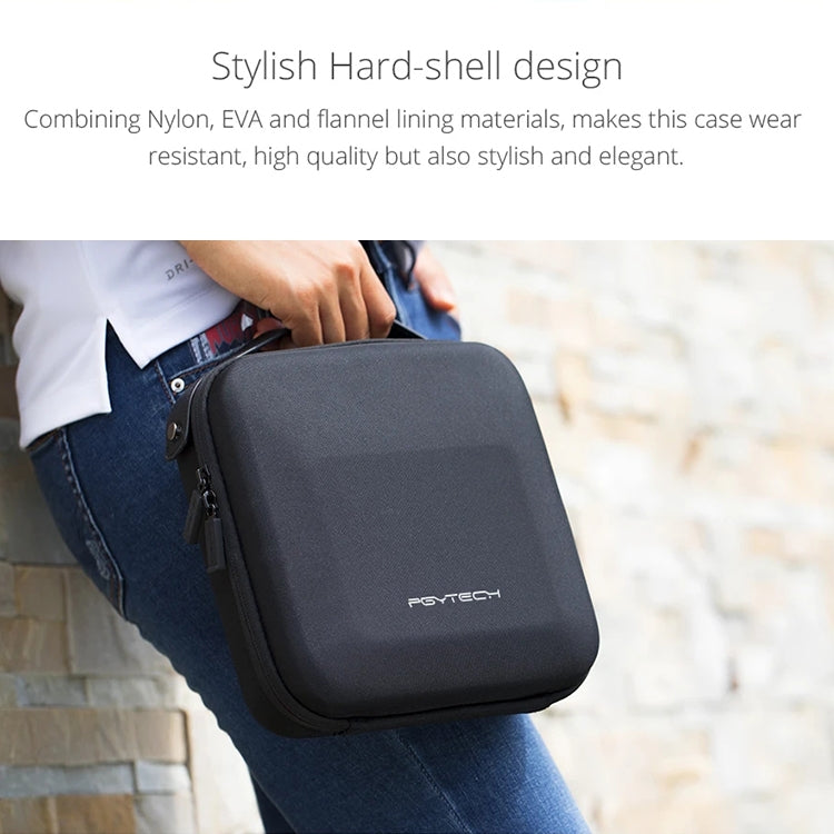 Bolsa de almacenamiento PGYTECH portátil de nailon EVA PU (negro) — imagen 8