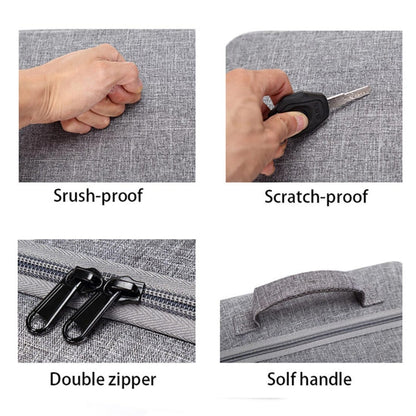 Estuche portátil impermeable a prueba de golpes, Tamaño: 29 cm x 19,5 cm x 12,5 cm para DJI Mavic 2 Pro / Mavic Air (gris) p…