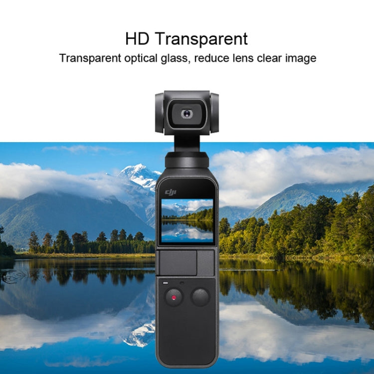 Lente de 6 Protector de piezas + película de vidrio templado de pantalla para DJI Osmo Pocket — imagen 5