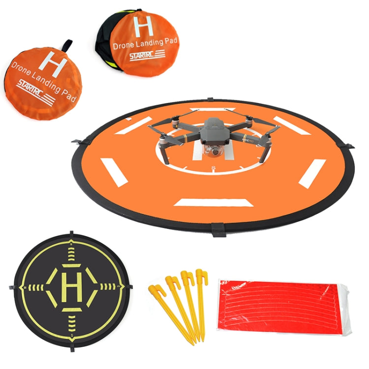 Delantal de estacionamiento portátil STARTRC Phantom Serie 80CM para DJI Mavic Air 2 (negro) — imagen 5