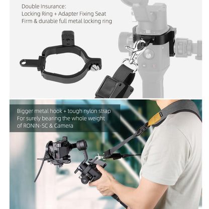 Correa de hombro Sunnylife RO-Q9228 Gimbal de mano con cordón especial + Hebilla colgante de anillo fijo — imagen 6