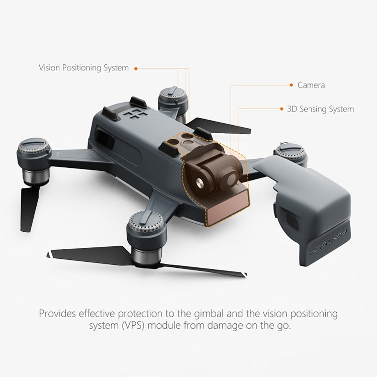 LENTE PGYTECH GIMBAL CÁMARA CUBIERTA DE SHADE CUBIERTE DE PROTECCIÓN (GRAY) — imagen 4